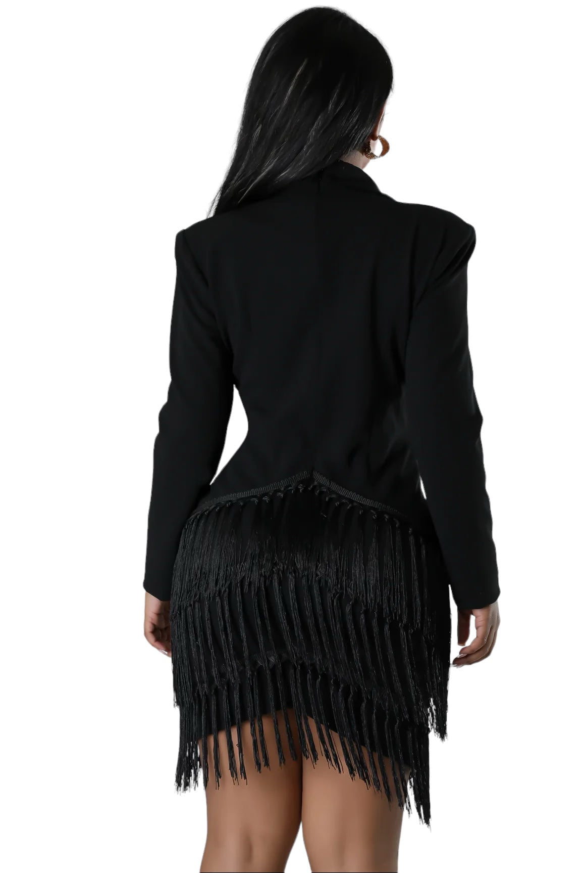 Tassel Hem Dress