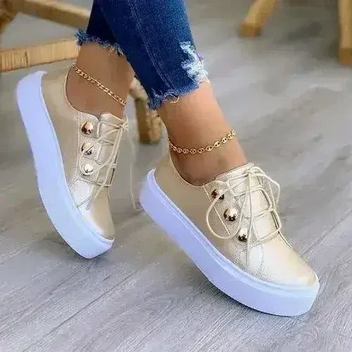 Breathable Vulcanized Running Shoes - Women's Casual | Femstylo