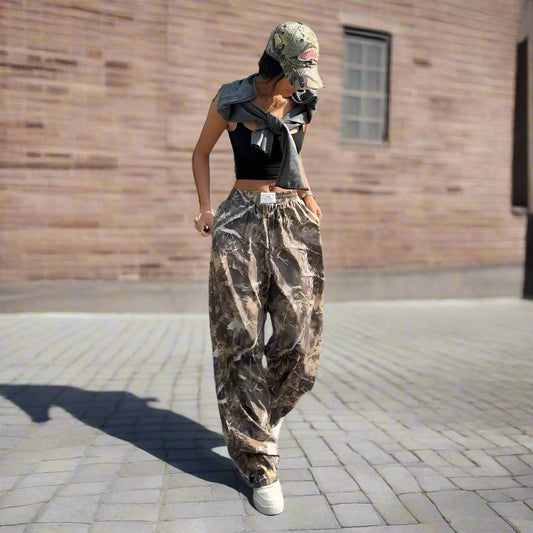 Women's Y2K Camouflage Cargo Pants