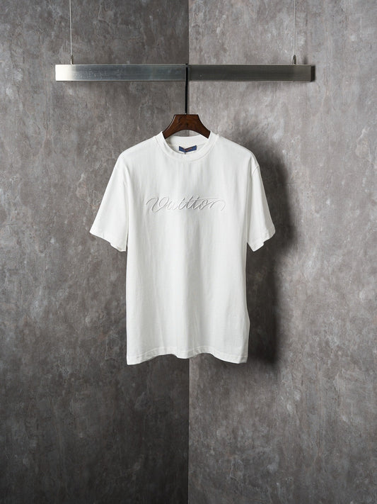 LV Embroidered T-Shirt