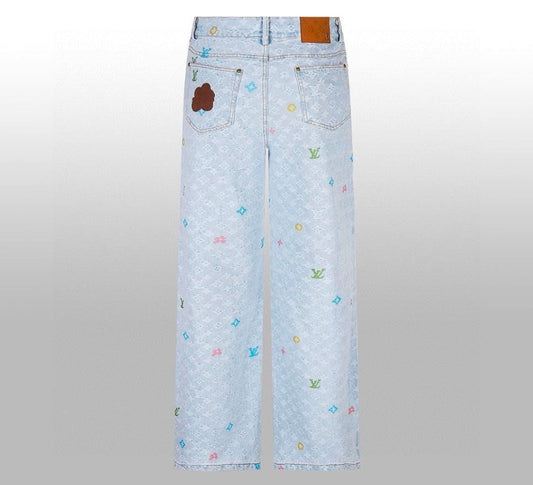LV denim pants