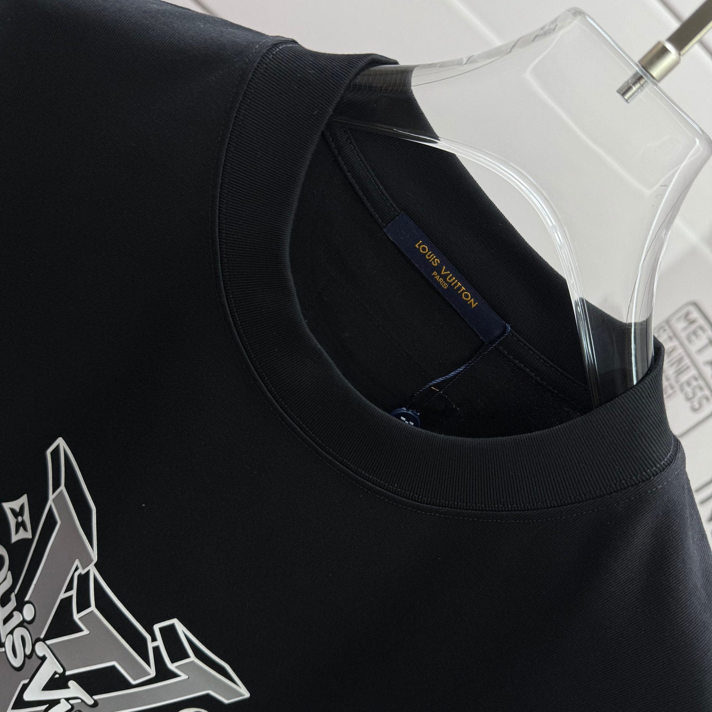 LV 3D Silicon Cotton T-Shirt