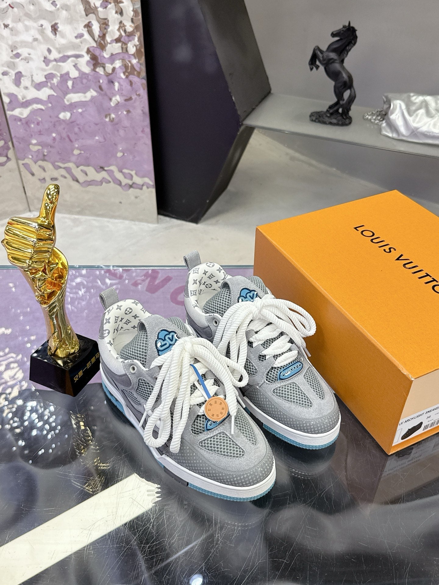 LV Clover leaf Trainers