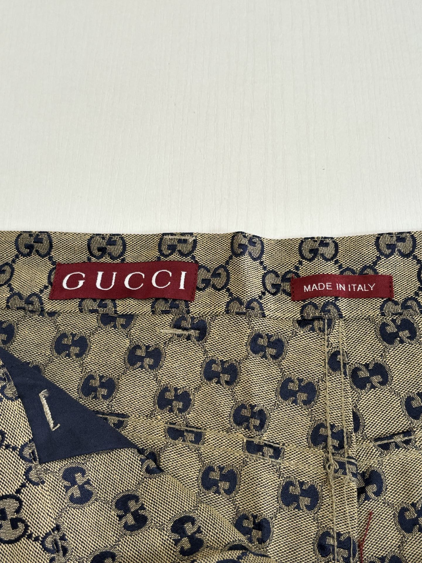 Gucci Double G All-over Jacquard Suit Shorts