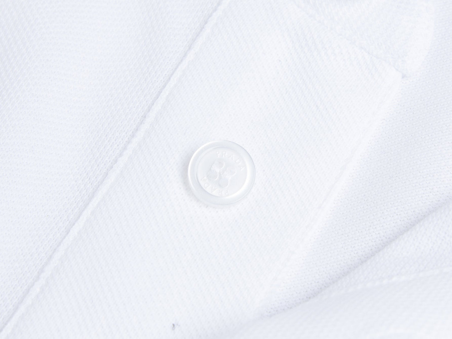 Prada Embroidered Collar Shirt
