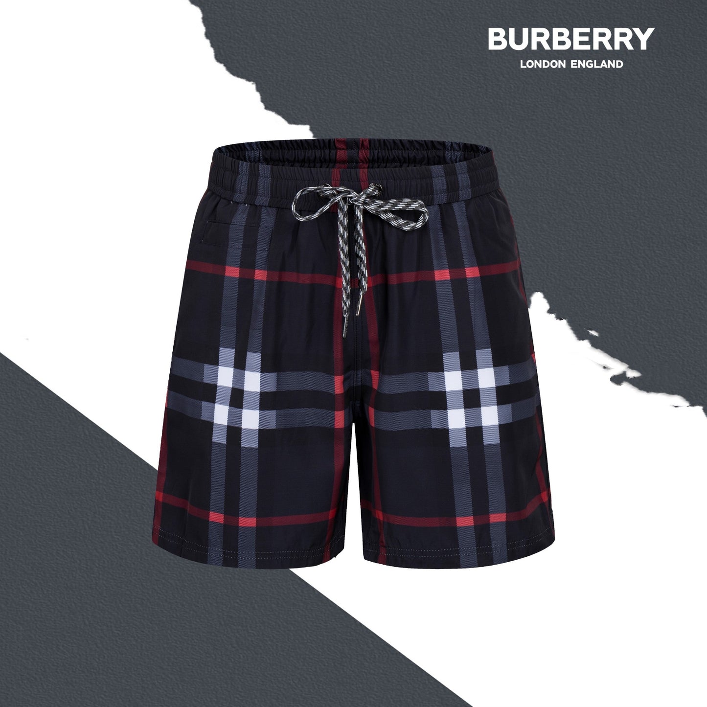 Burberry Check Beach Shorts