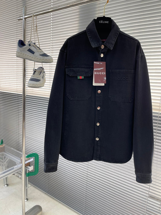 Gucci Denim Long-sleeved Shirt