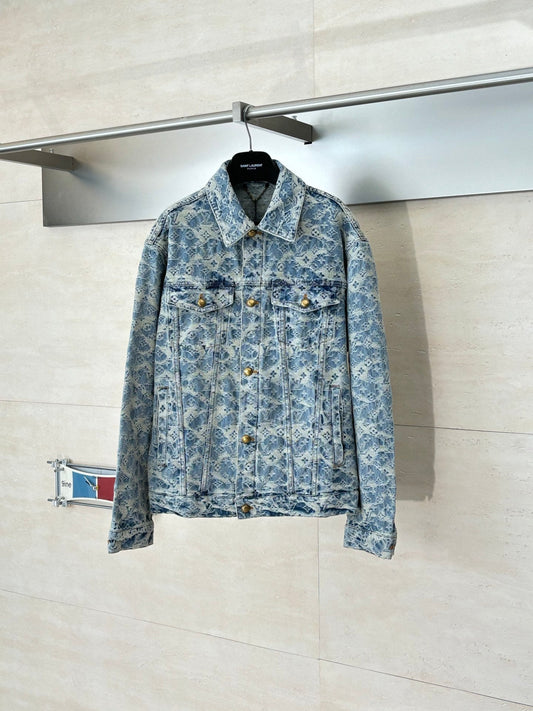 LV Monogram trucker denim Jacket/ pants