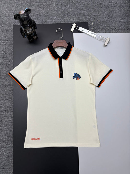 Hermes Embroidered Polo Shirt