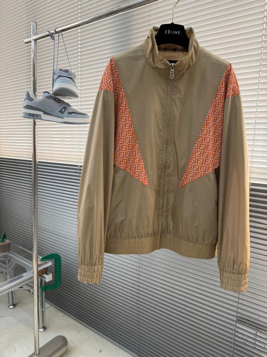 Fendi Stand Collar Jacket