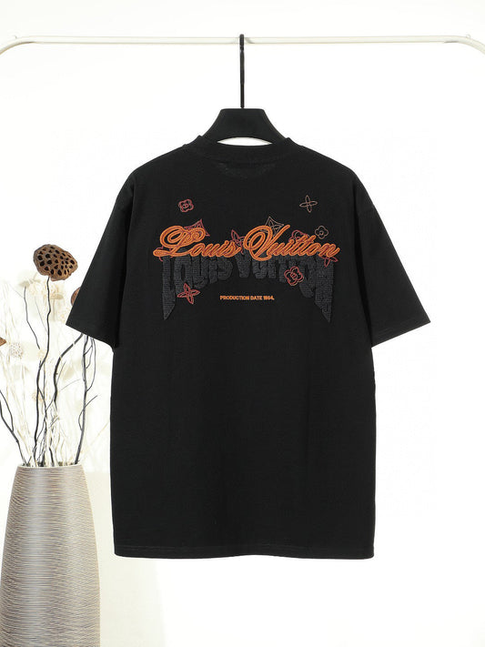 LV Embroidered T-Shirt