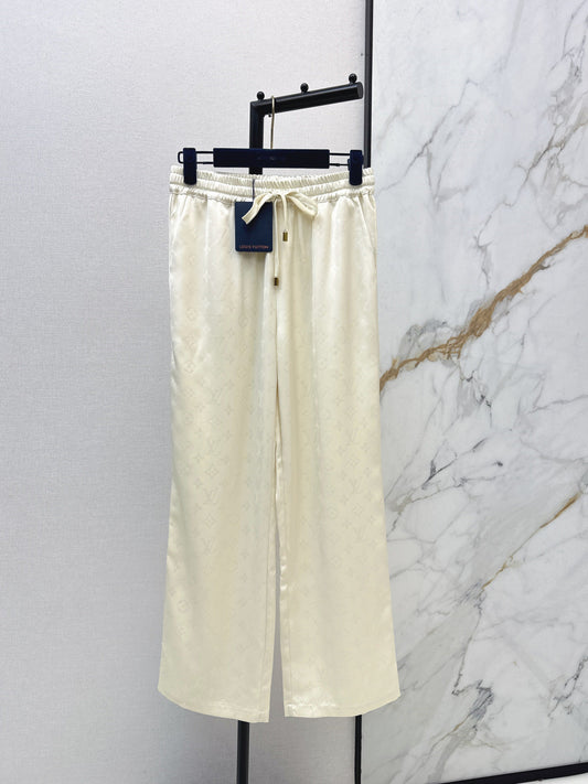 LV Monogram Straight Leg Pants