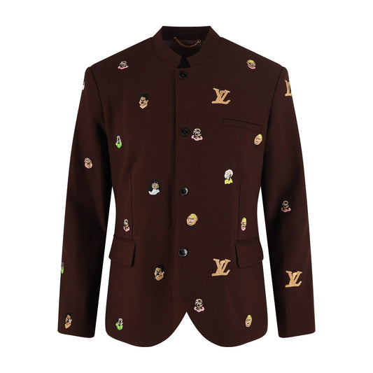 LV Portrait Embroidered Jacket