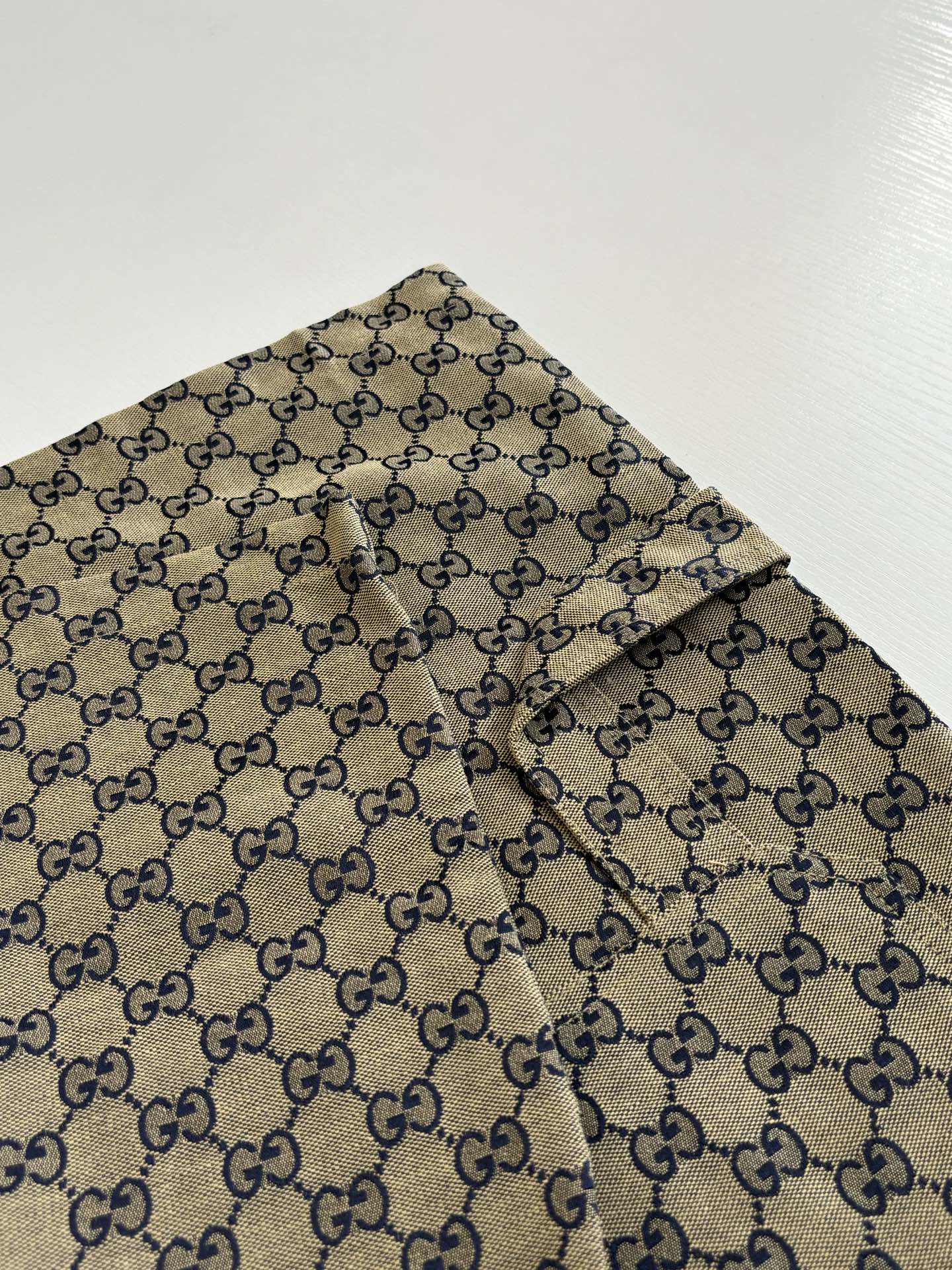 GG Double G All-over Jacquard Suit Short-Sleeve Set