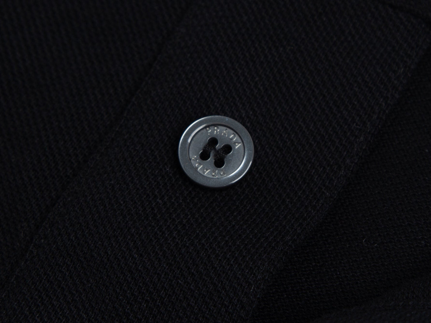Prada Embroidered Collar Shirt