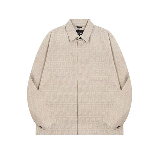Fendi Jacquard Shirt Jacket