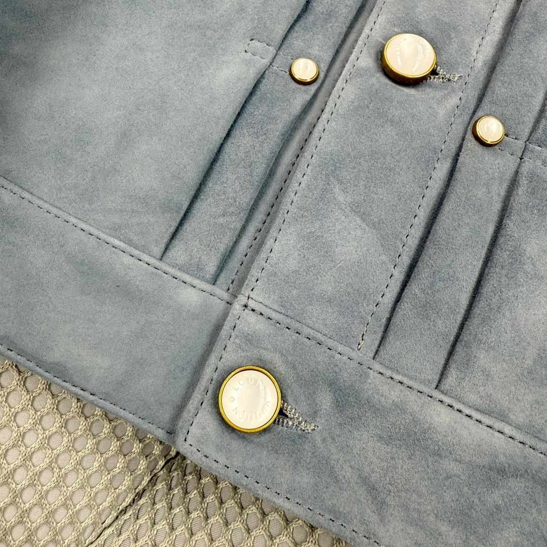 LV CalfSkin Leather Jacket