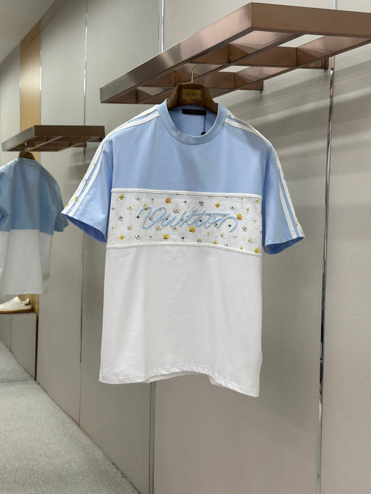 LV Embroidered T-Shirt