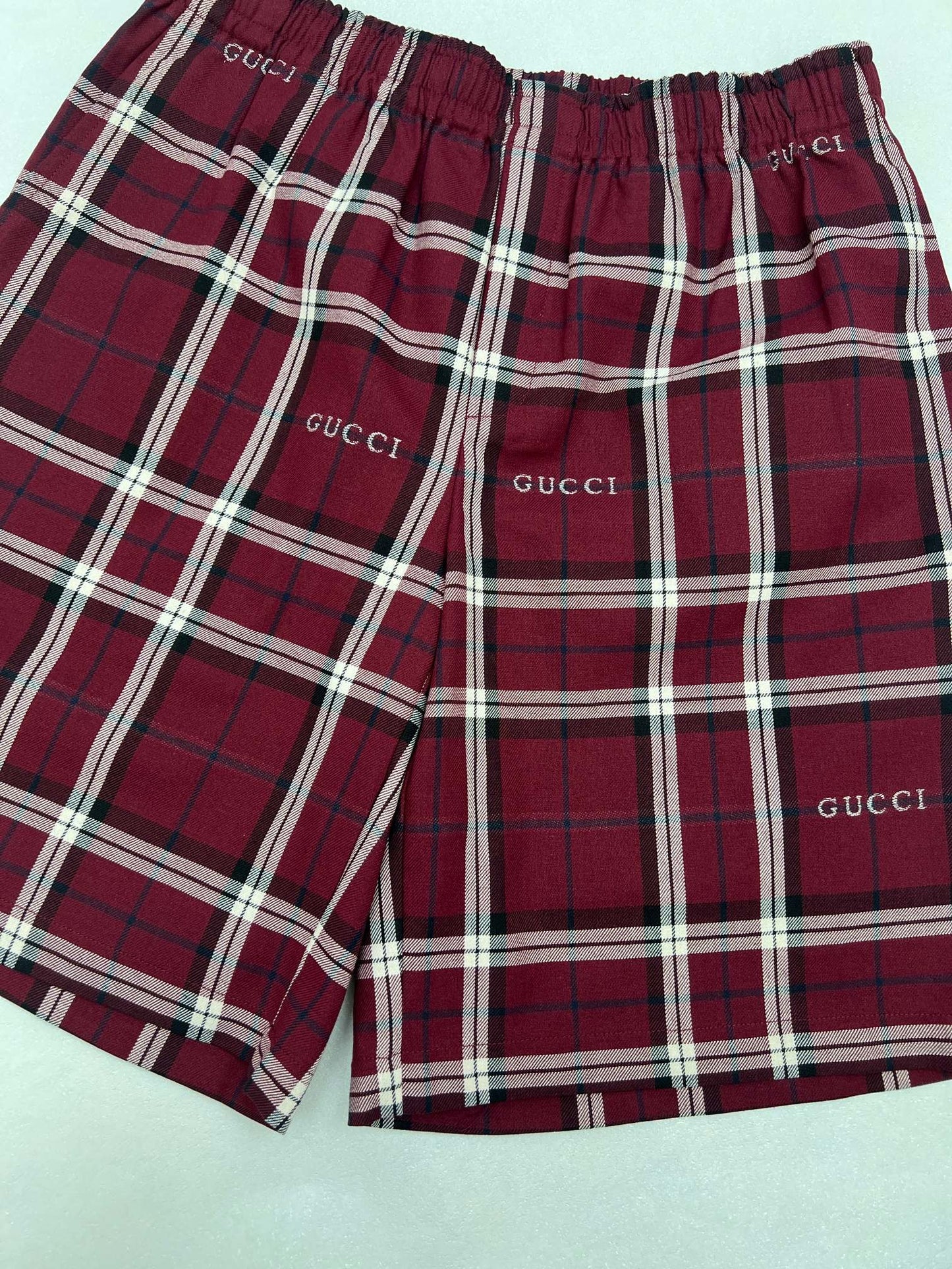 Gucci Plaid Shorts