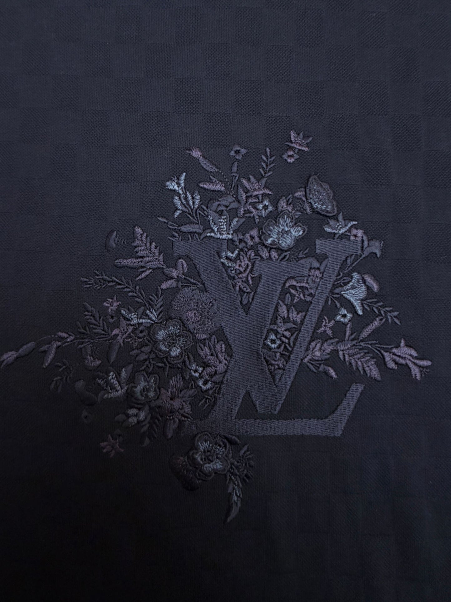 LV Embroidered T-Shirt