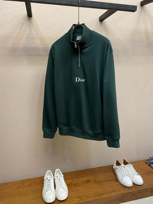 Dior Half Zipper Sweatshirt
