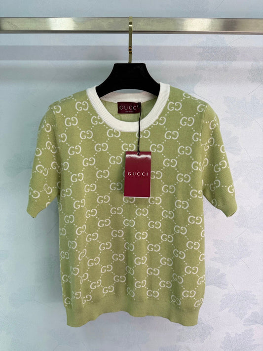 Women Gucci Jacquard knit Shirt