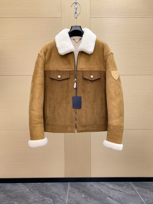 LV Pilot Shearling Jacket