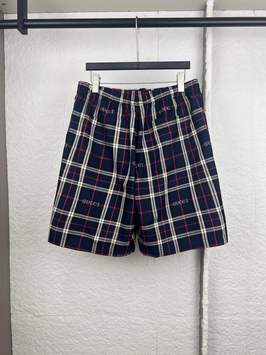 Gucci Plaid Shorts