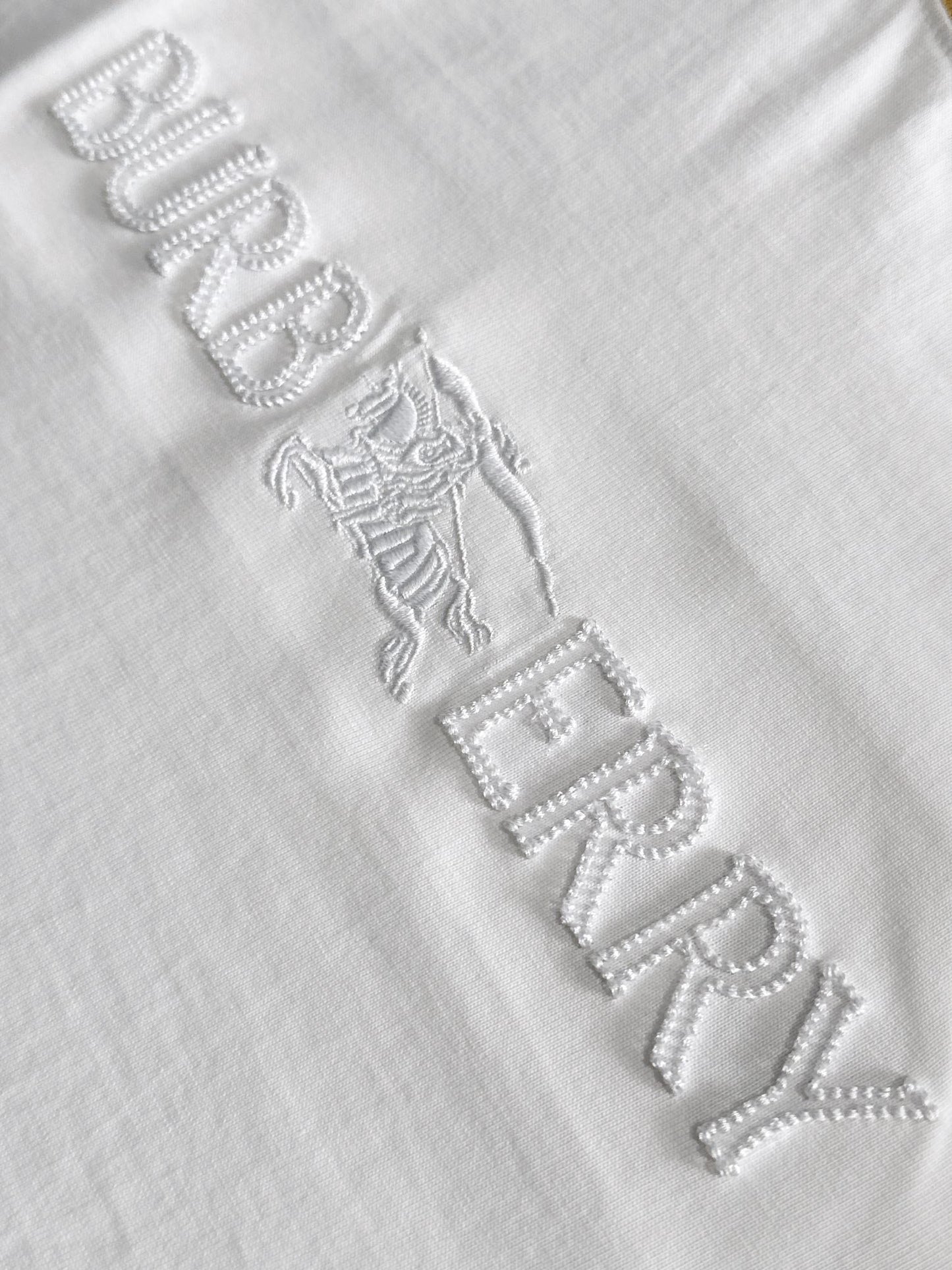 Burberry Embriodered T shirt Unisex