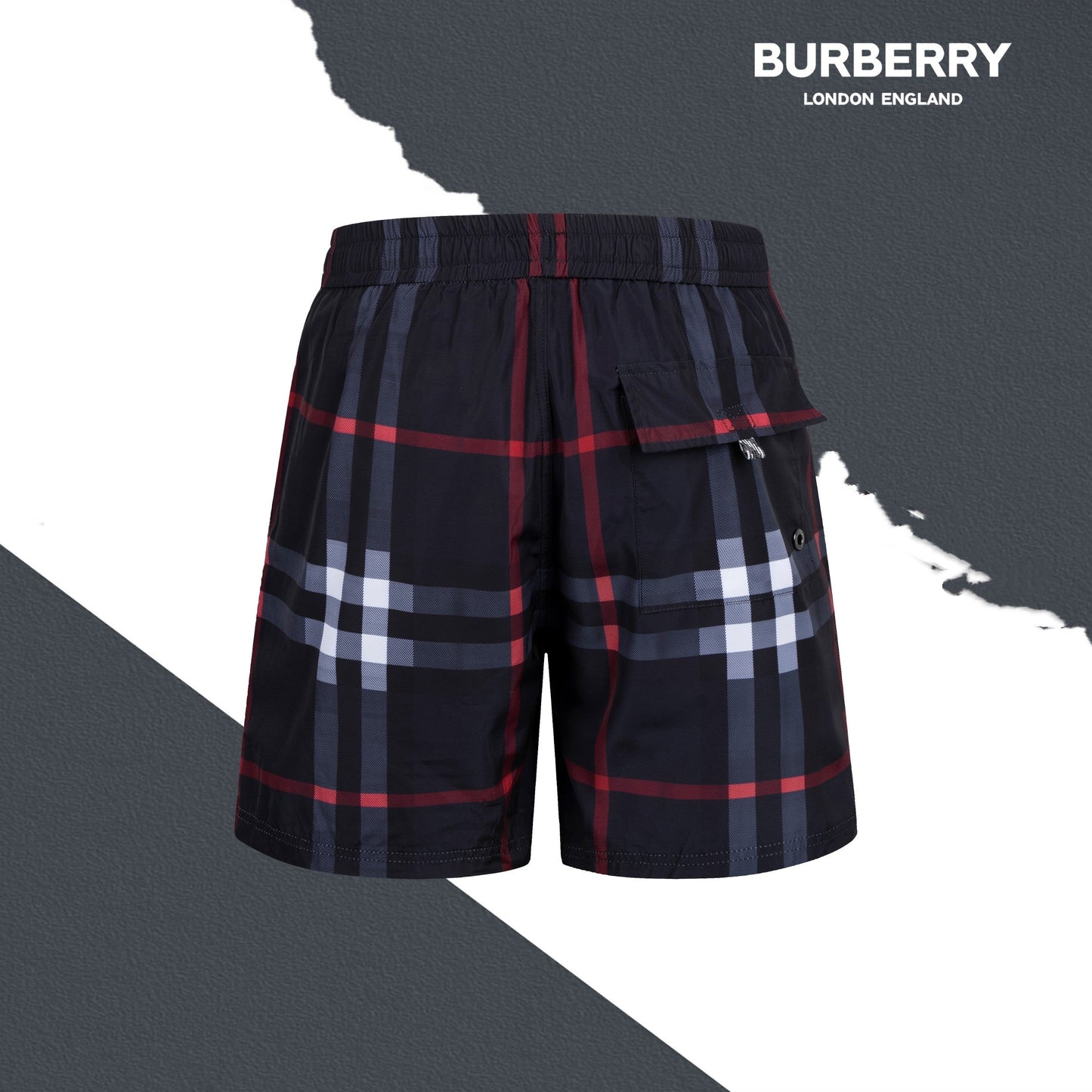 Burberry Check Beach Shorts