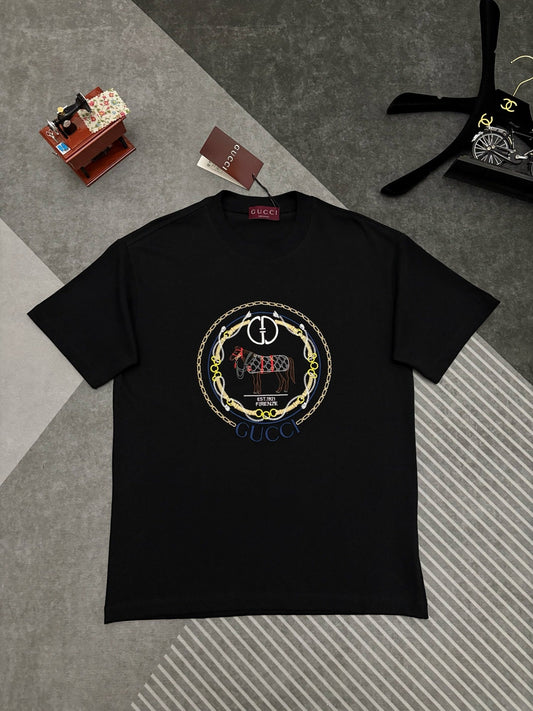 Gucci embroidered Cotton T-Shirt