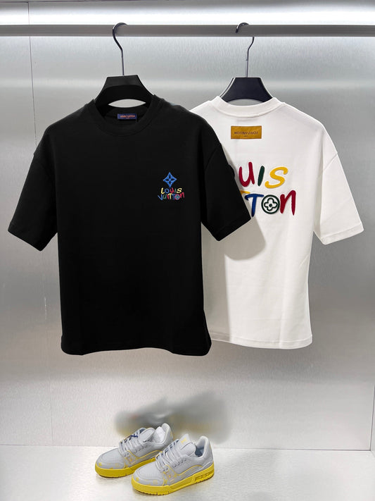LV Embroidered T-Shirt