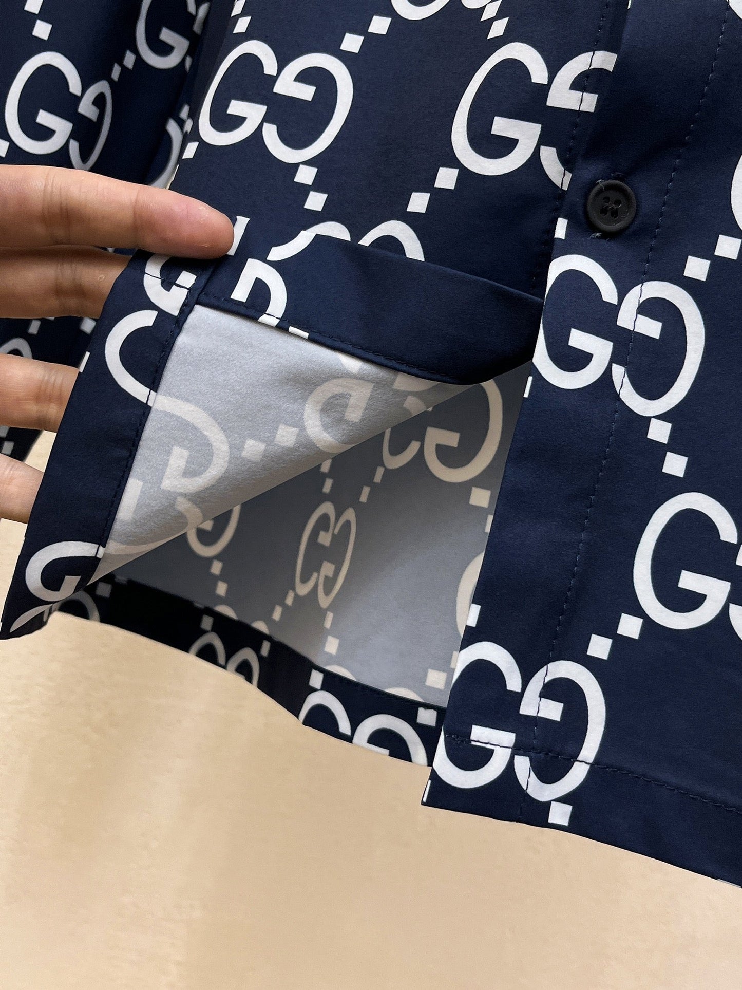 Gucci Print long sleeve Shirt