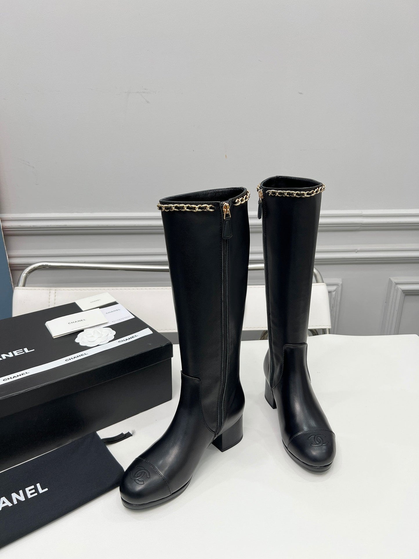 Women's Changel Signature Double C boots