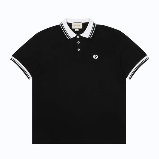 Gucci embroidered Polo short sleeve shirt