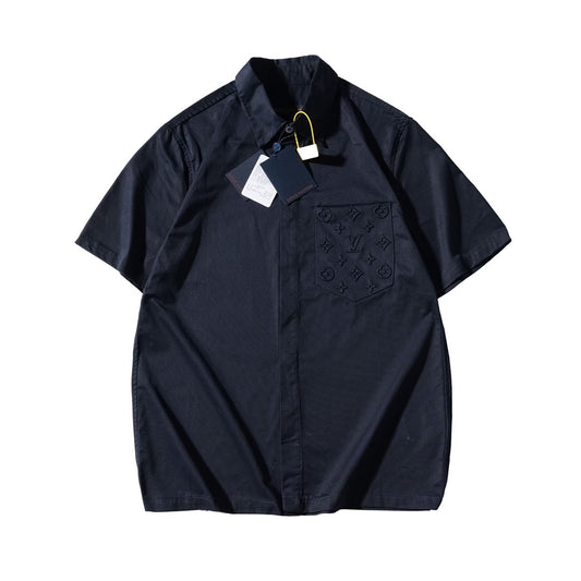 LV Monogram Short-Sleeve Shirt