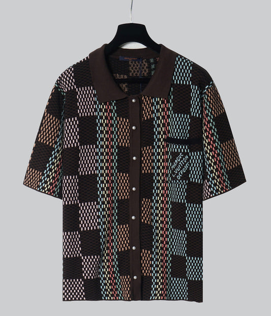 LV Knit Short Sleeve Shirt