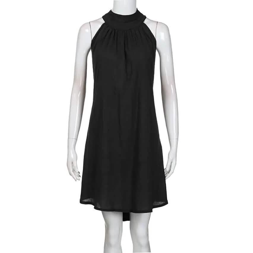Women's Turtleneck T-Shirt Dress